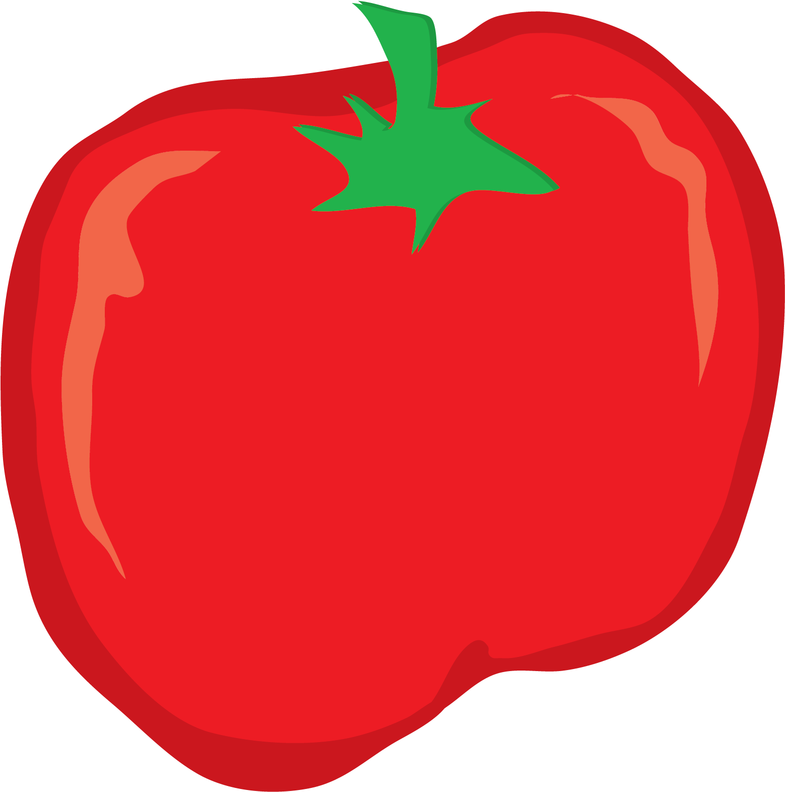 Bell Pepper Clip Art - Cherry Tomatoes (1980x2029)