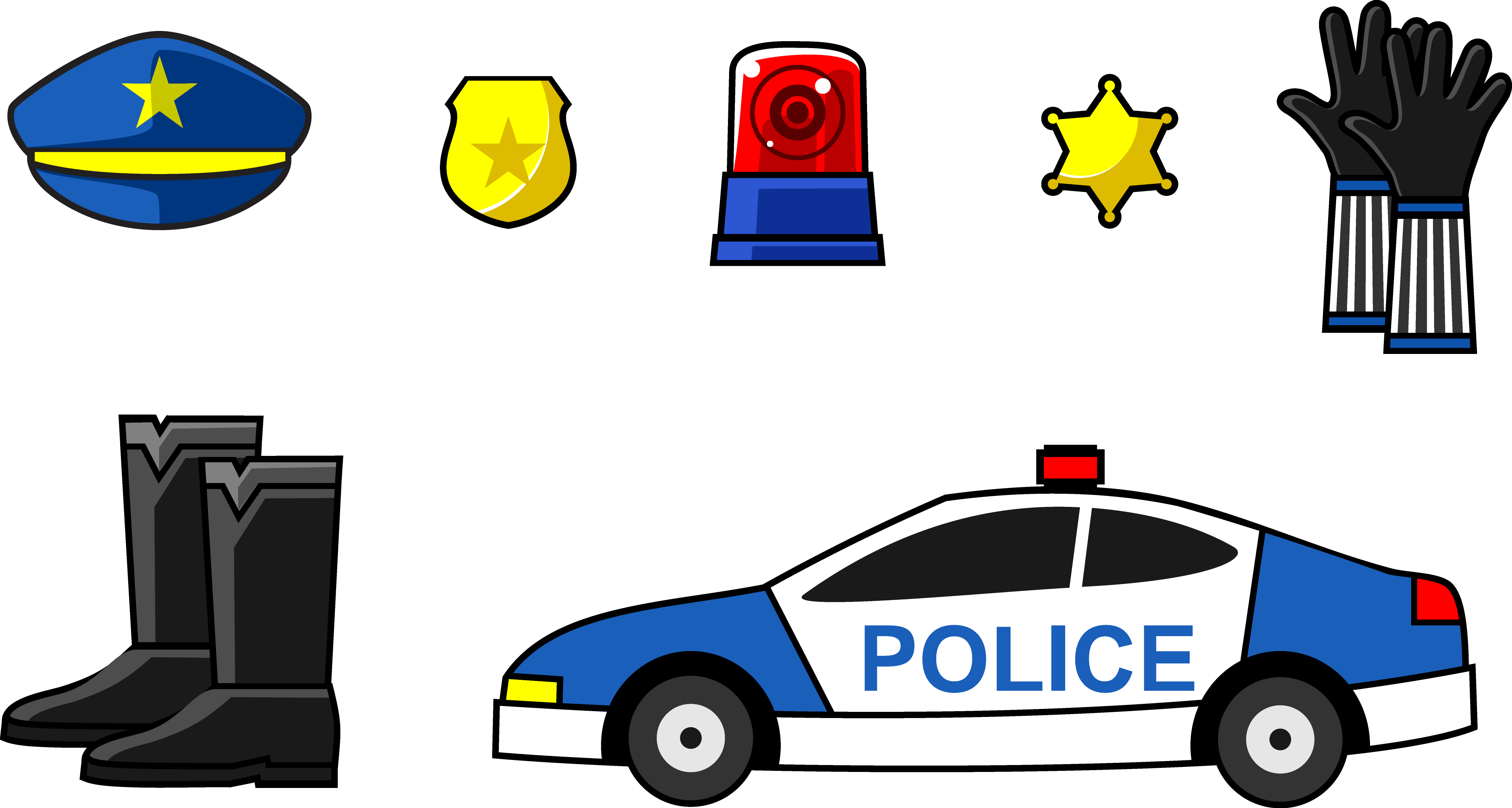 Police Officer Car Badge - Police Officer (4152x2219)