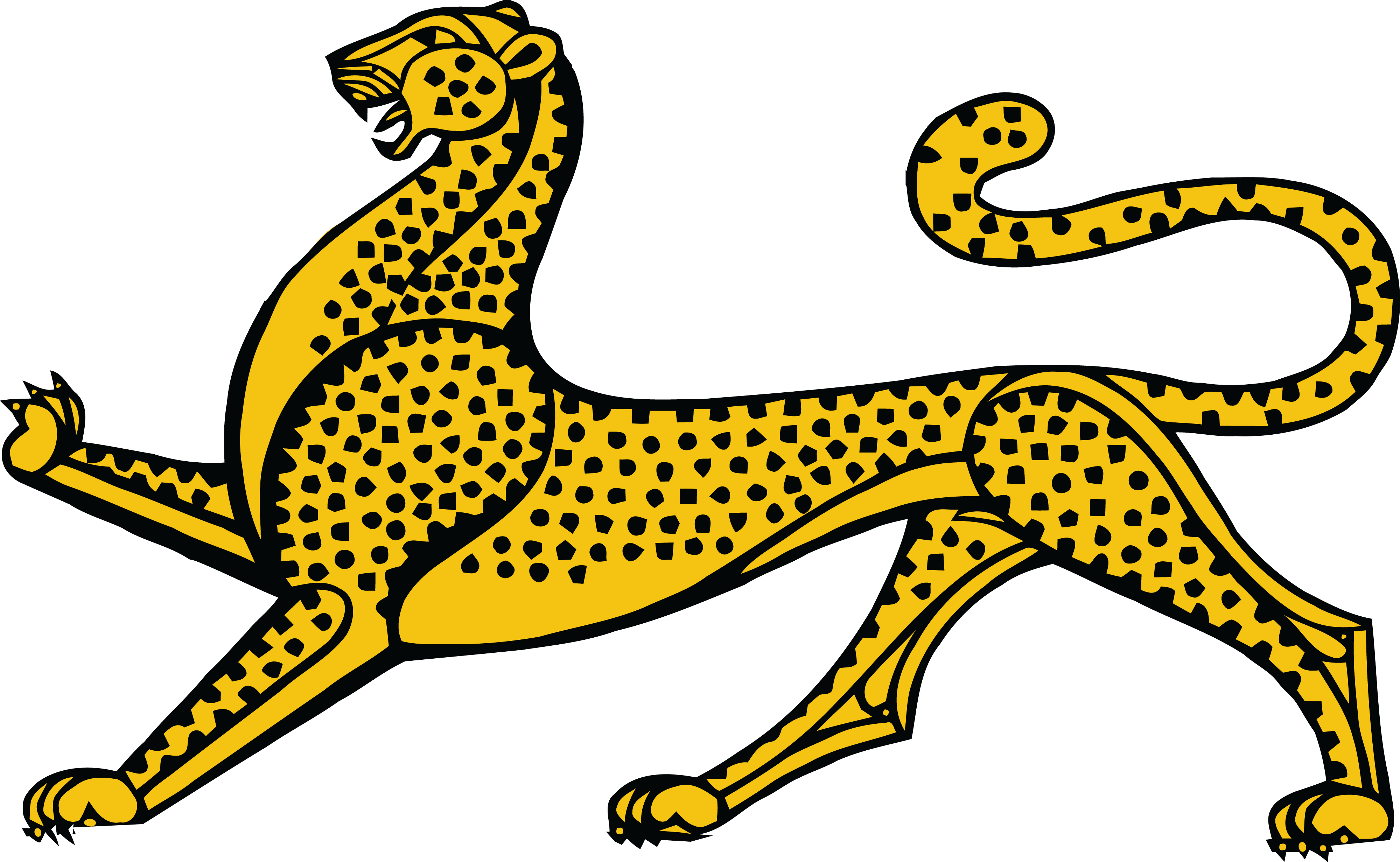 Free Clipart Images - Ossetia Leopard (4000x2463)