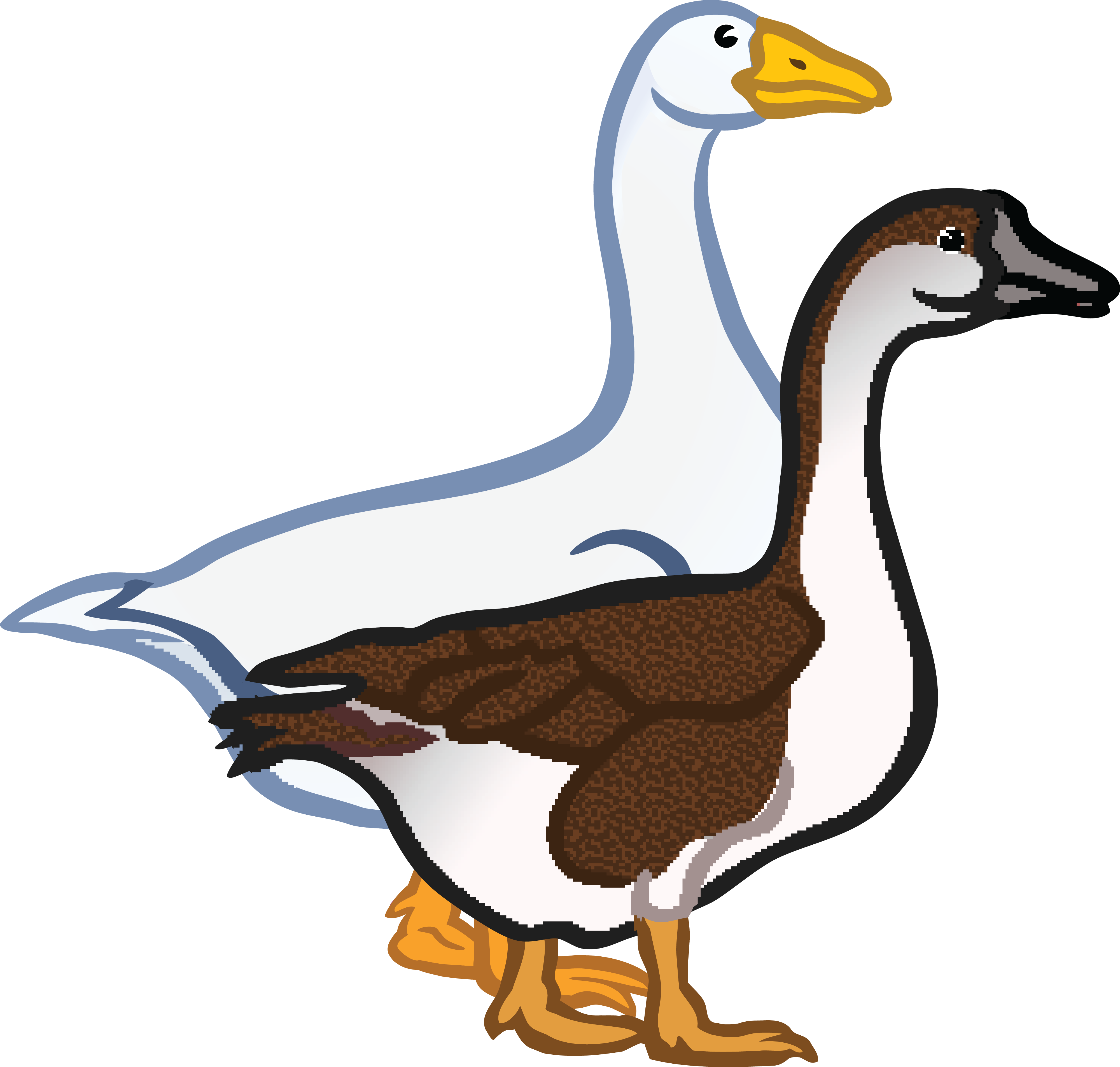 Free Clipart Images - Geese Clipart (4000x3810)