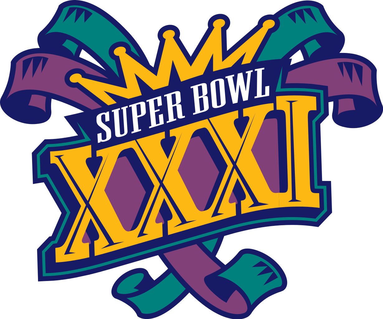 Super Bowl Xxxi Logo (1920x1598)
