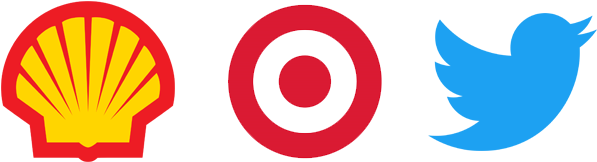 Brandmark Logo Design Shell Target Twitter Kettle Fire - Shell Gadus S3 T100 2 Premium Multipurpose Grease - (670x230)