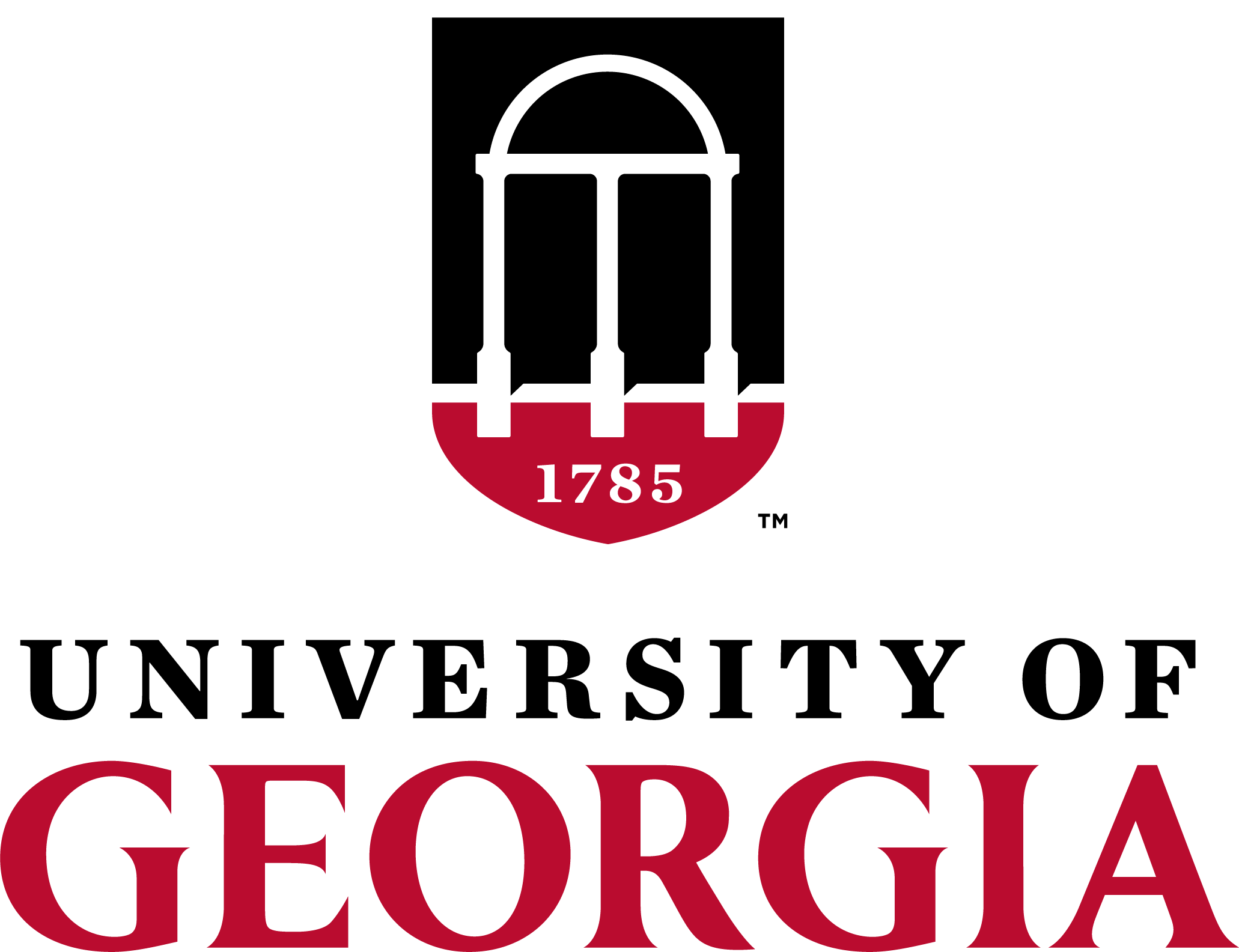 Color Variations - University Of Georgia Logo (2062x1585)