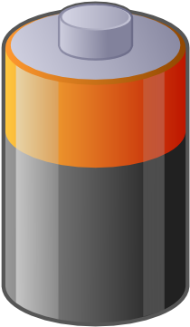 Battery Clipart (293x410)