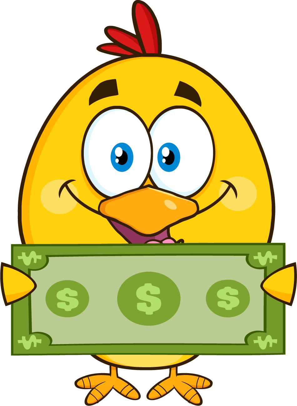 Garnishment Refund - Cartoon Chick (950x1297)