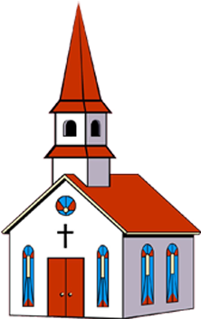 Steeple Clipart Small Church - Transparent Background Church Clipart (450x360)