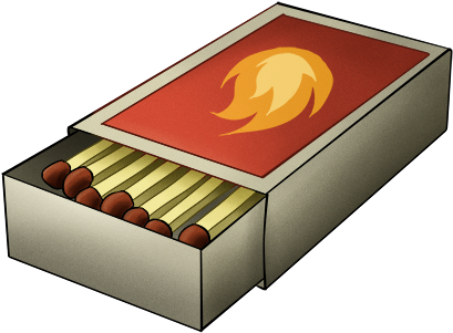 Match Clipart - Matches Clipart (464x356)