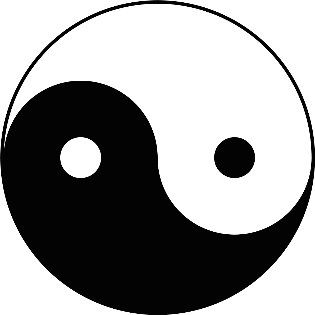 The Yin-yang, Or “diagram Of The Supreme Ultimate' - Yin Yang (1200x1200)