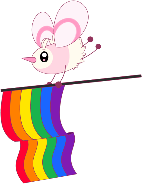 Jewish Star Clipart - Rainbow Flag (540x637)