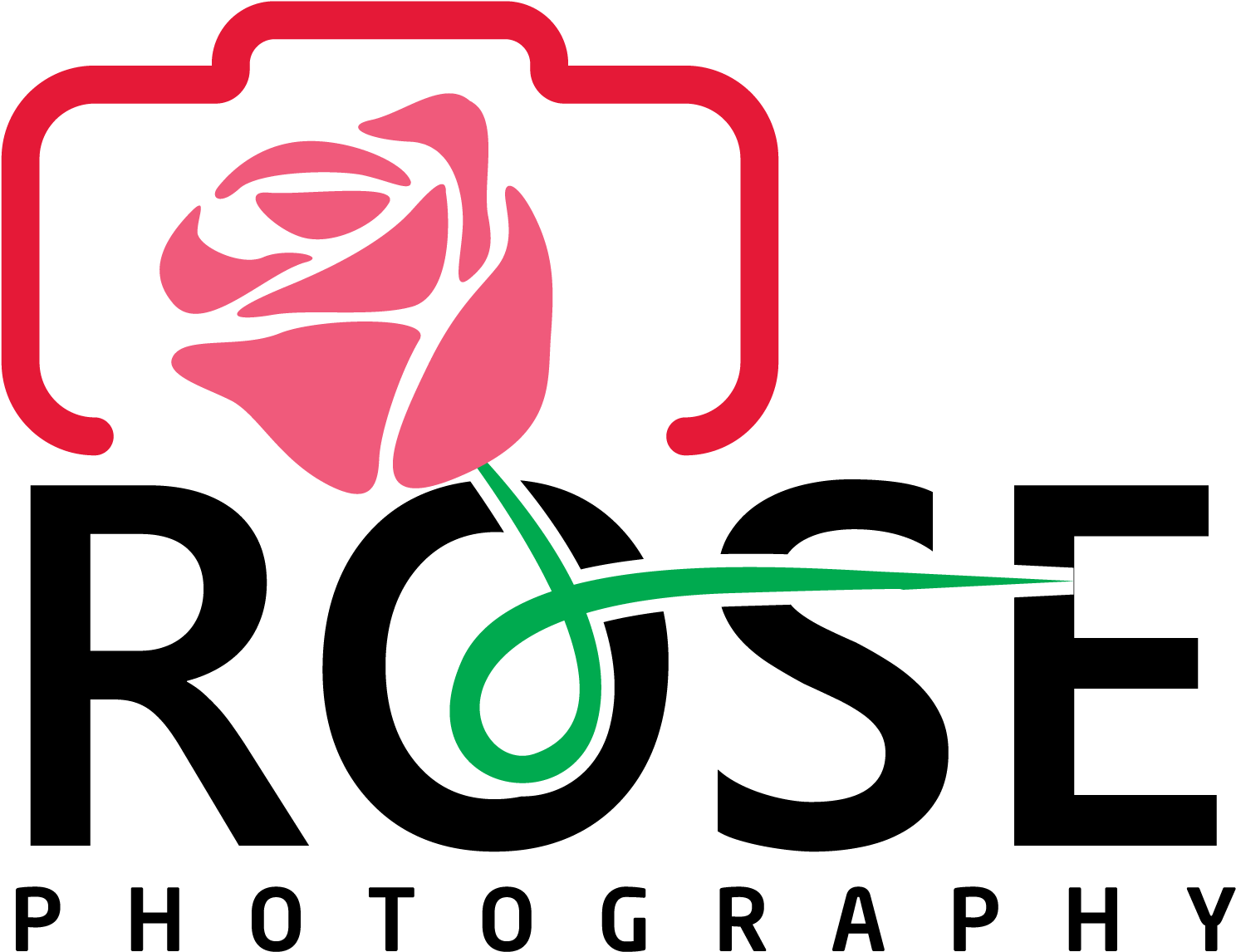 Logo Design By Sunflash For Rose Photography - Cherbourg-octeville (1500x1156)