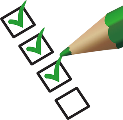 Things To Do Checklist - Checking Off A List (410x400)