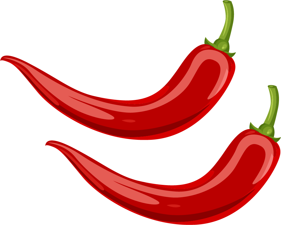 Chili Pepper Cayenne Pepper Clip Art - Chili Pepper Cayenne Pepper Clip Art (973x779)