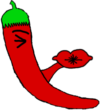 Chili Pepper Clipart Free - Art (347x380)
