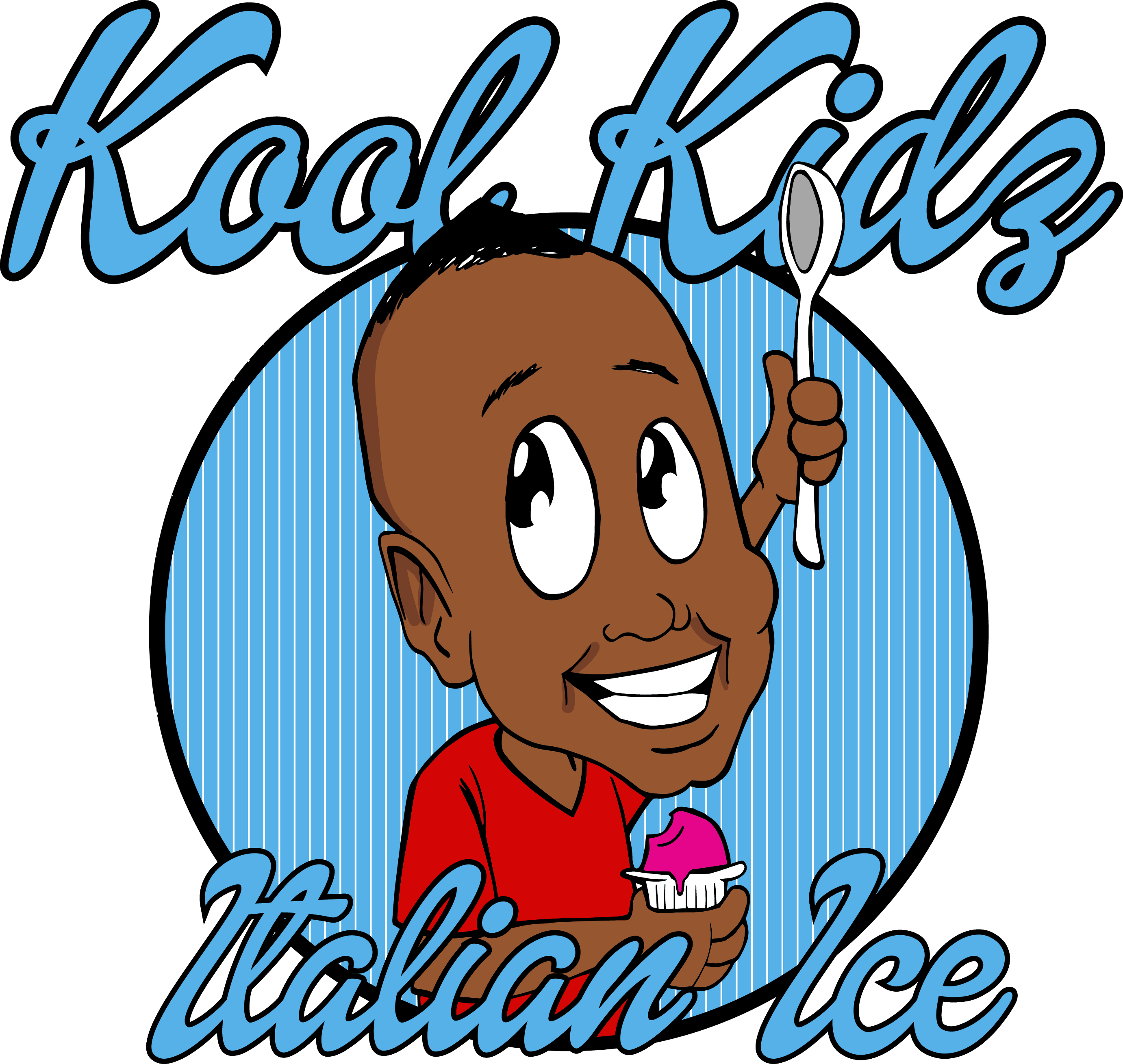 Kool Kidz Italian Ice Logo - Logo (2763x2619)