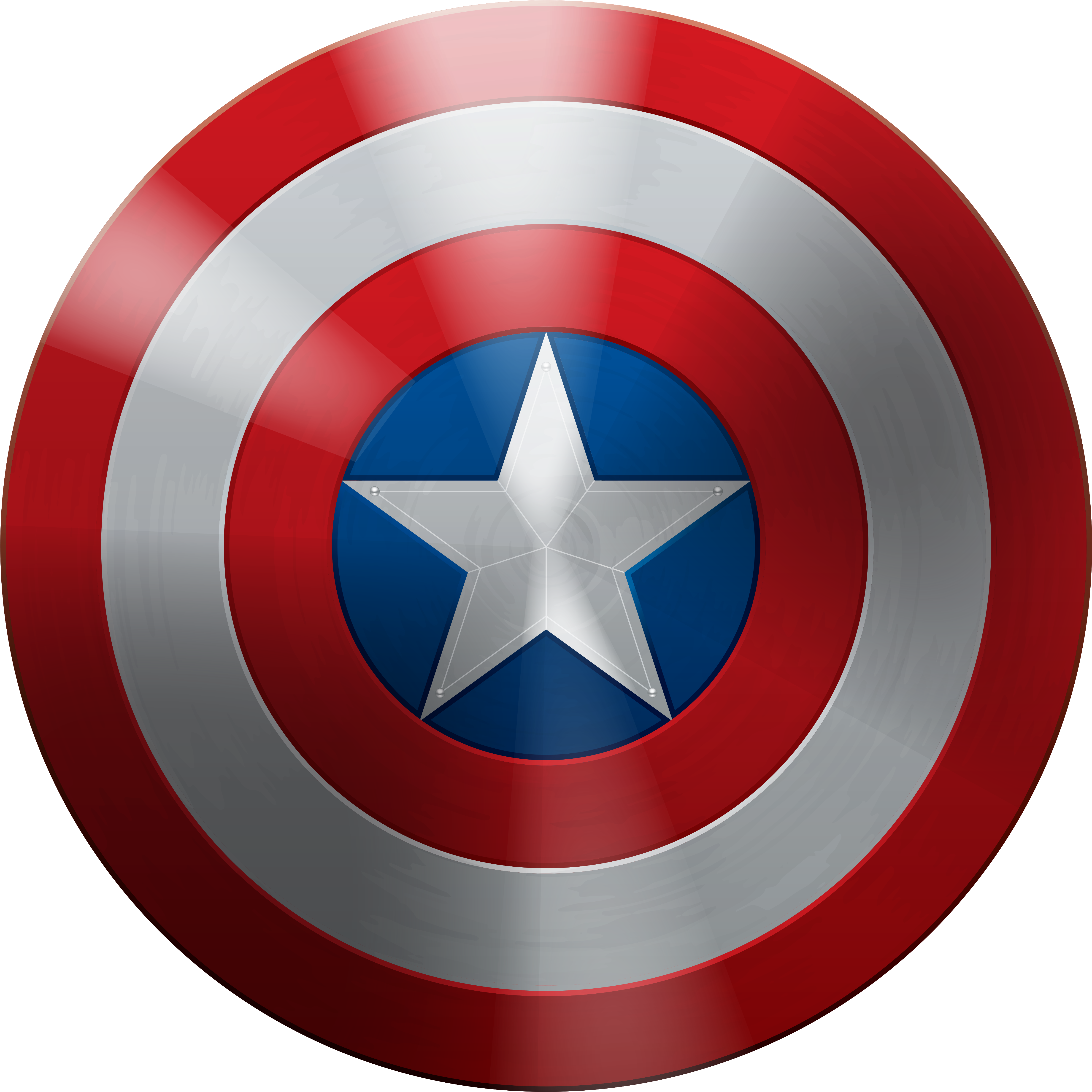 Captain America Shield Clip Art My Site - Captain America Shield Png (5400x5400)