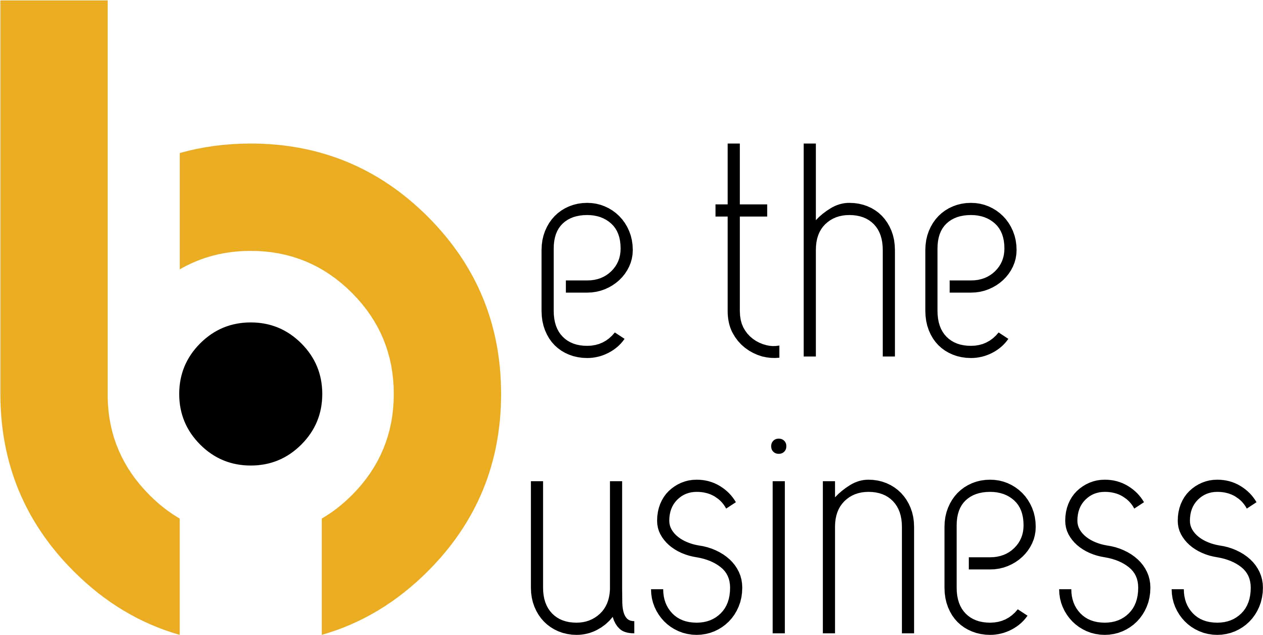 Be The Business Logo - Circle (4500x2500)
