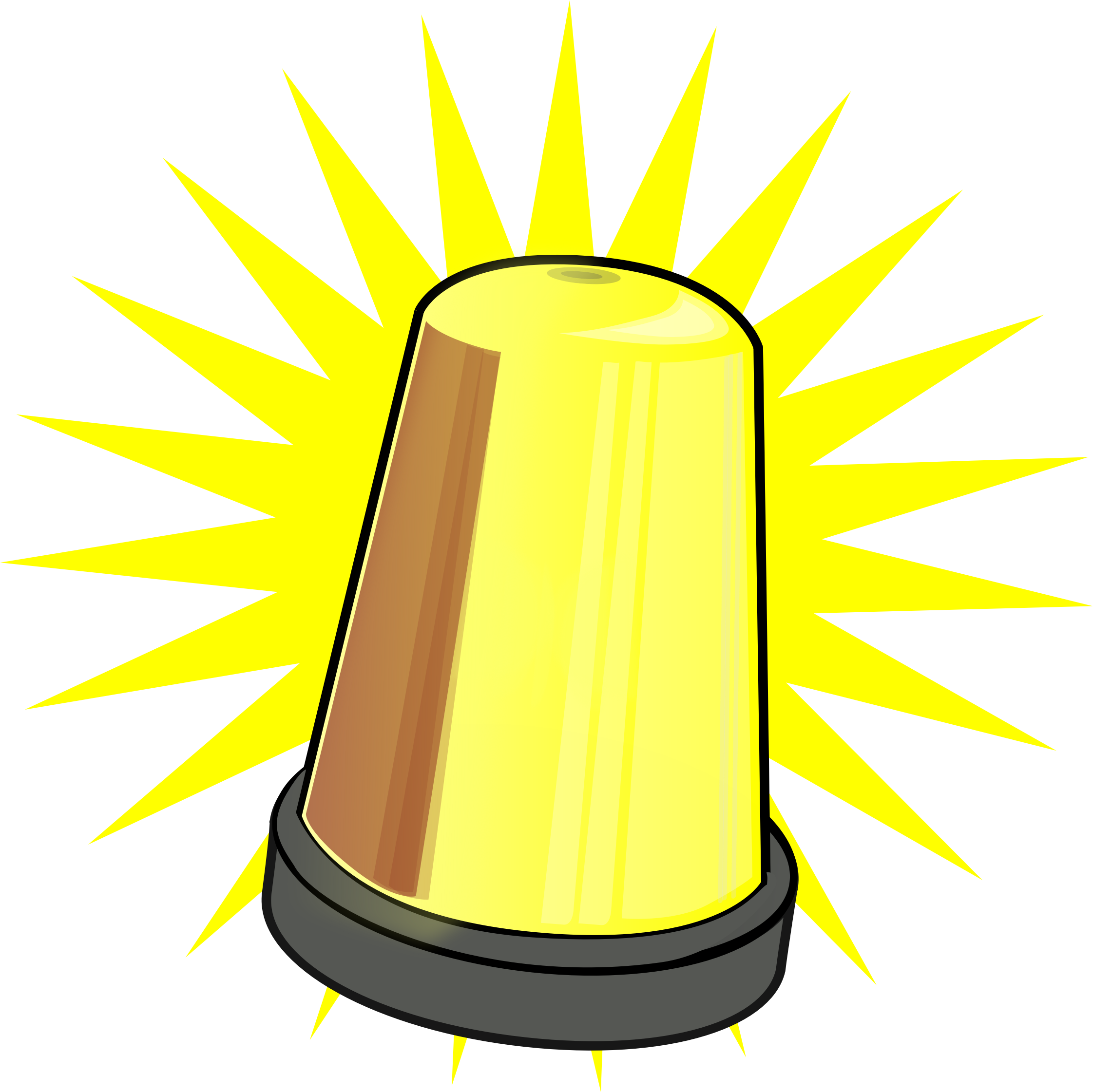 Yellow Signal Light - Yellow Signal Light (2243x2242)