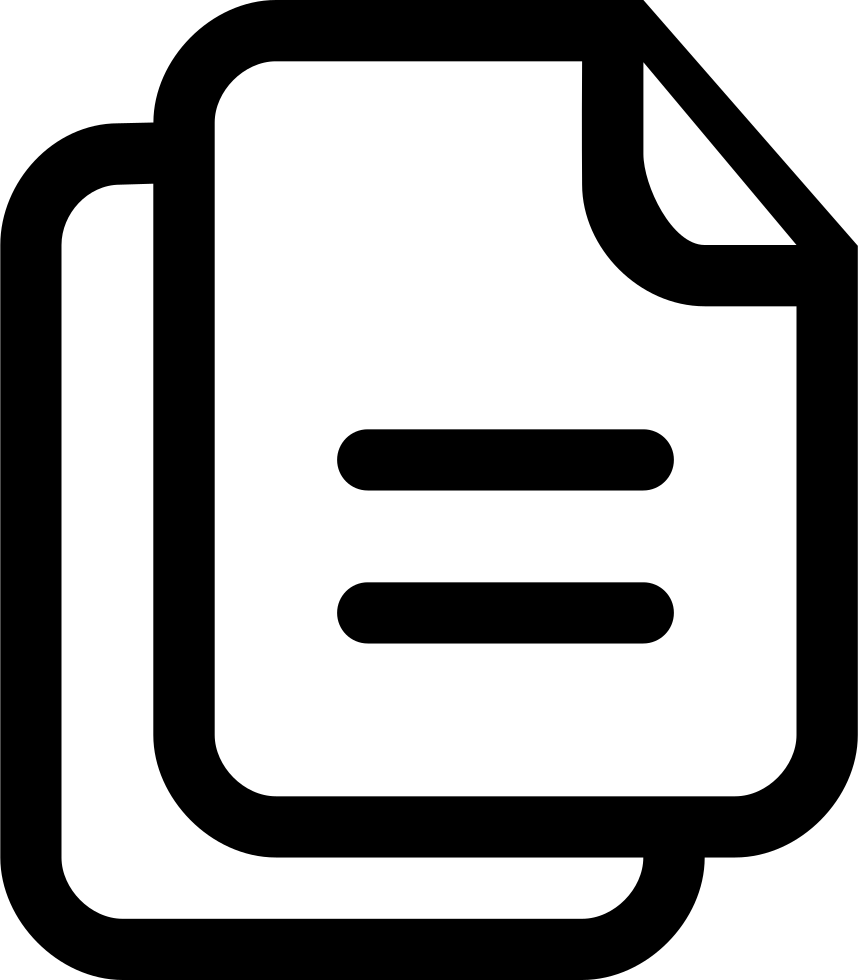 Png File - Simbolo De Copiar (858x980)