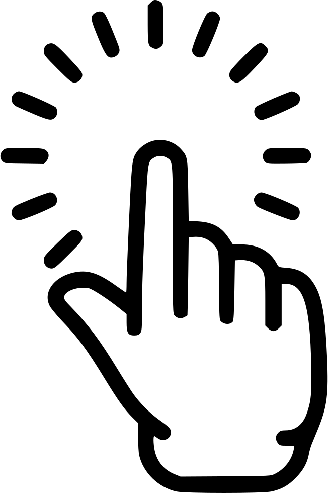 Png File - Ui Pointing Finger Png (652x980)