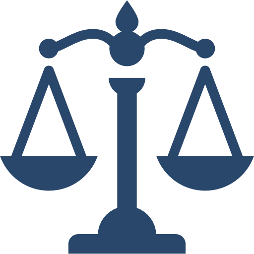 Legal Software Hosting - Scale Icon Grey Png (512x512)