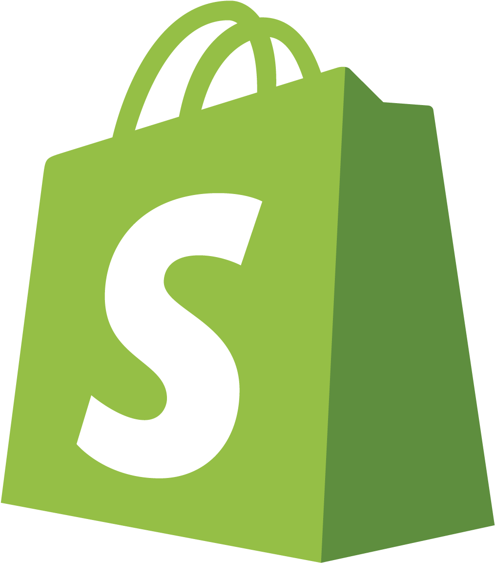 Shopify Logo Icon Vector - Transparent Shopify Logo Png (1200x1200)
