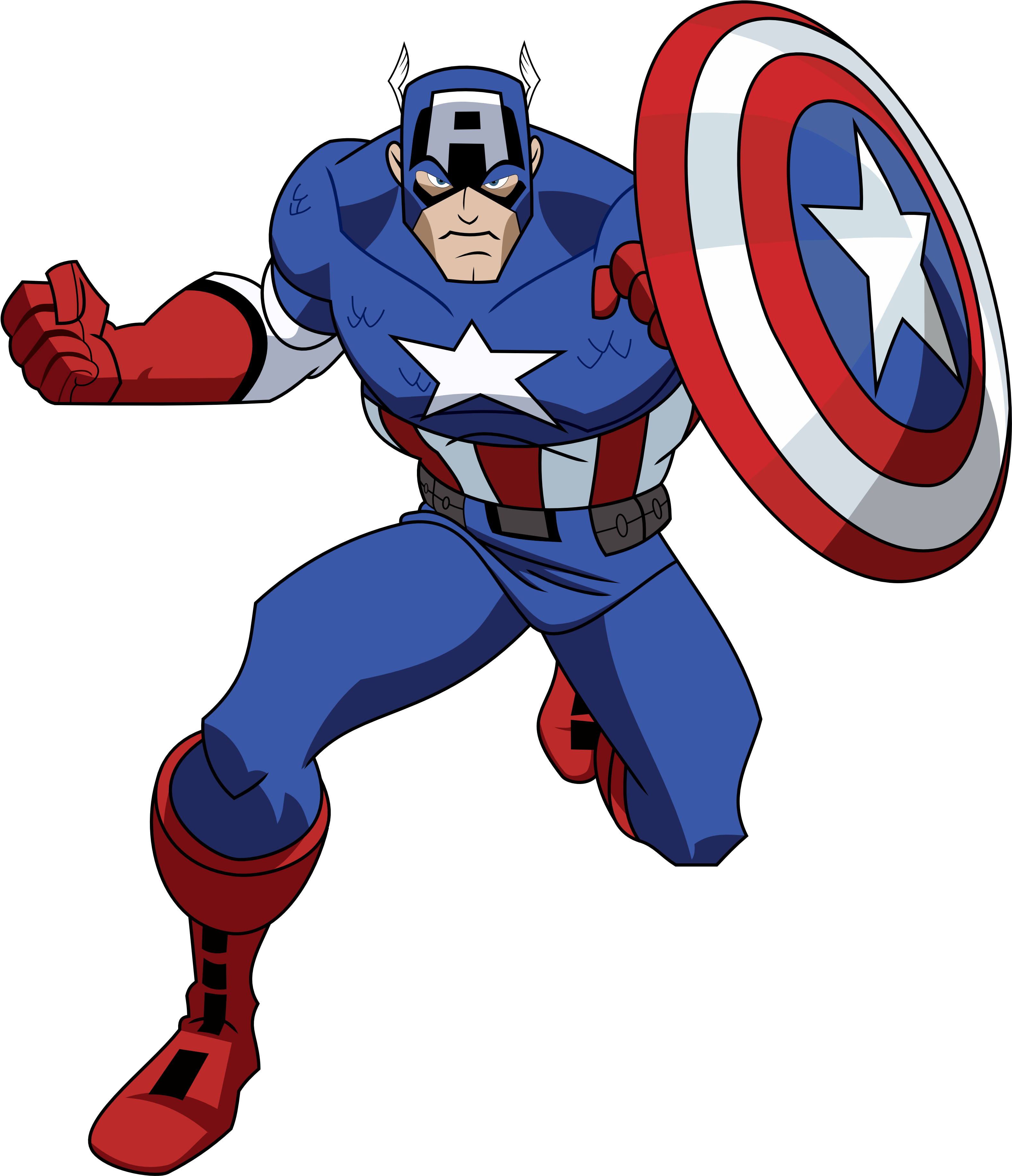 Captain America Clipart 9ipzkr9at - Avengers Earth's Mightiest Hero...