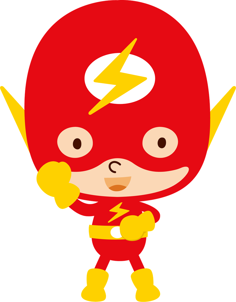 Alguien Tiene Imagenes De Super Heroes Bebes - Flash Minus (900x1151)