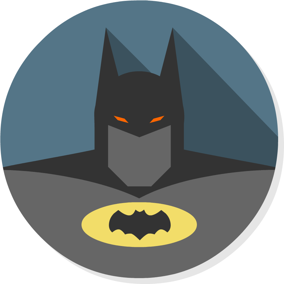 Batman Icon Free Download Clip Art Free Clip Art On - Gloucester Road Tube Station (1024x1024)