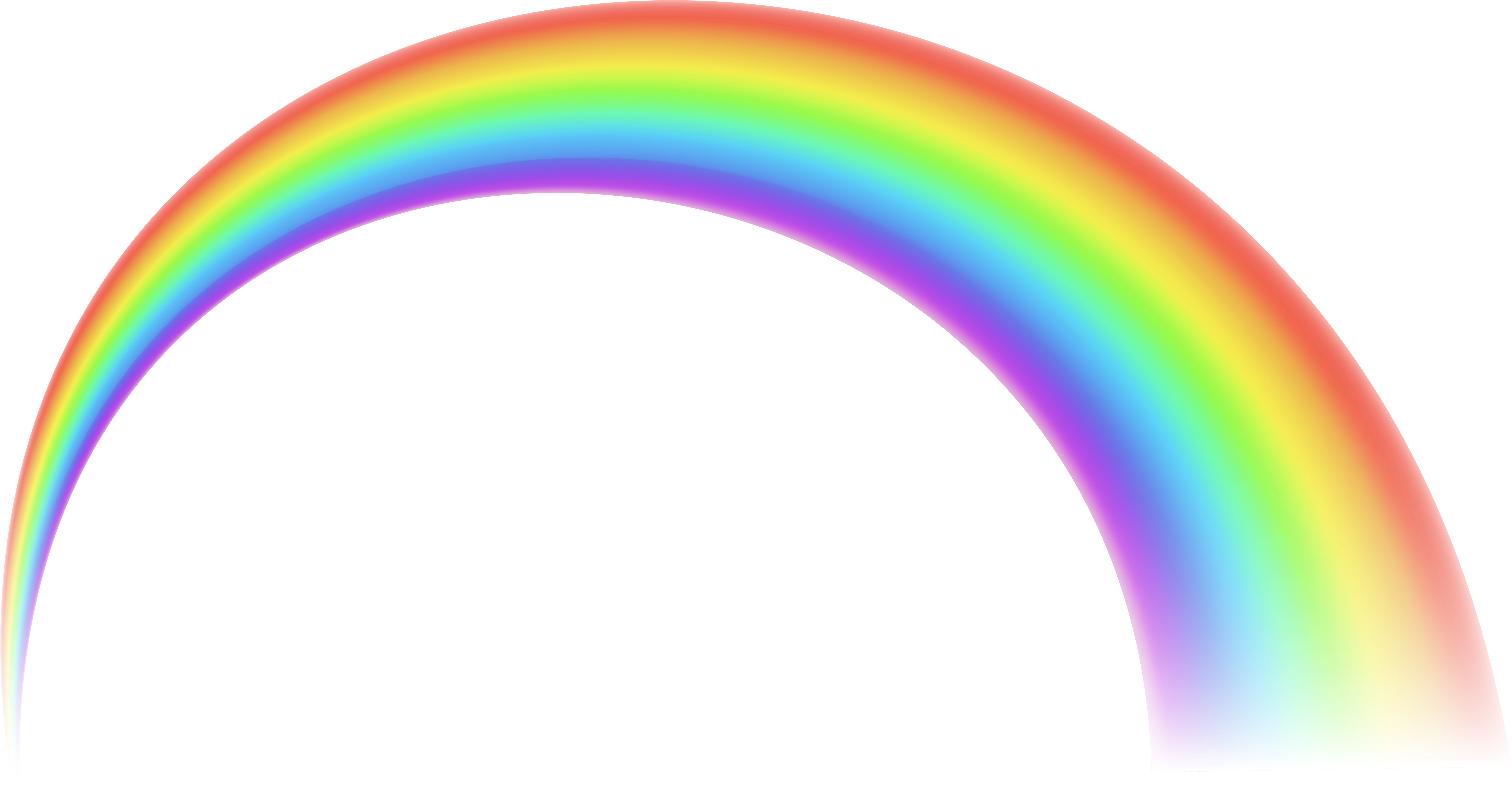 Transparent Rainbow Png Free Clip Art - Clipart Rainbow Png (8000x4180)