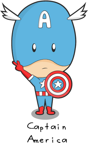 Baby Superheroes By Jess Tan, Via Behance - Cute Chibi Chibi Iron How To Draw Iron Man (299x497)