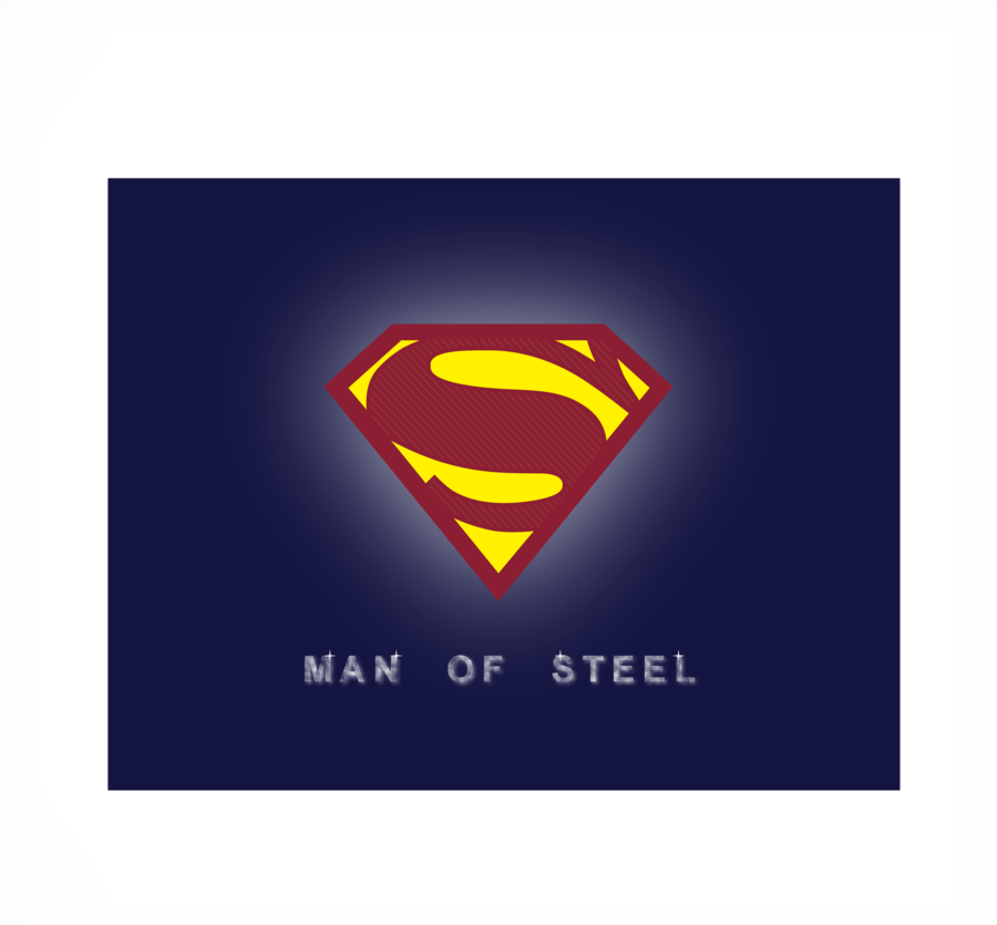 Superman Man Of Steel - Man Of Steel (900x835)