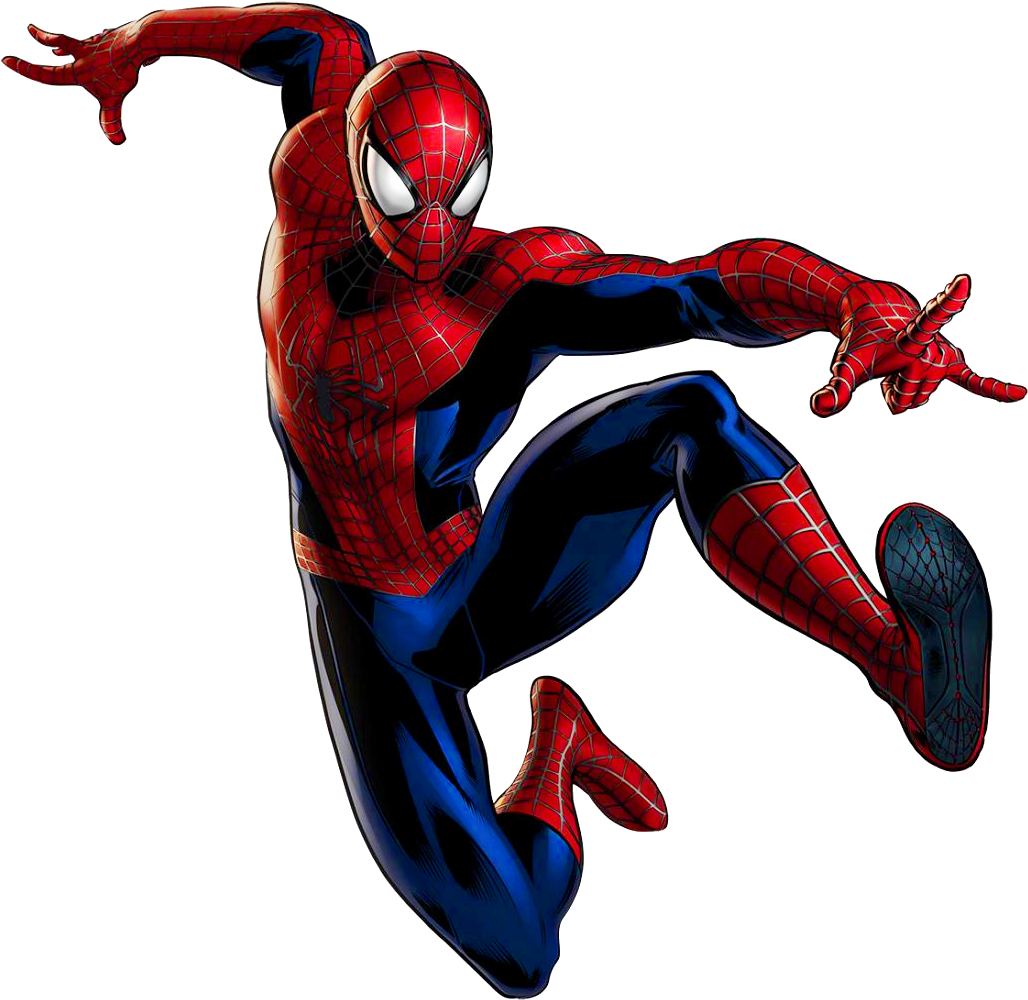 Spider-man Png - High Resolution Spiderman Png (1034x1005)