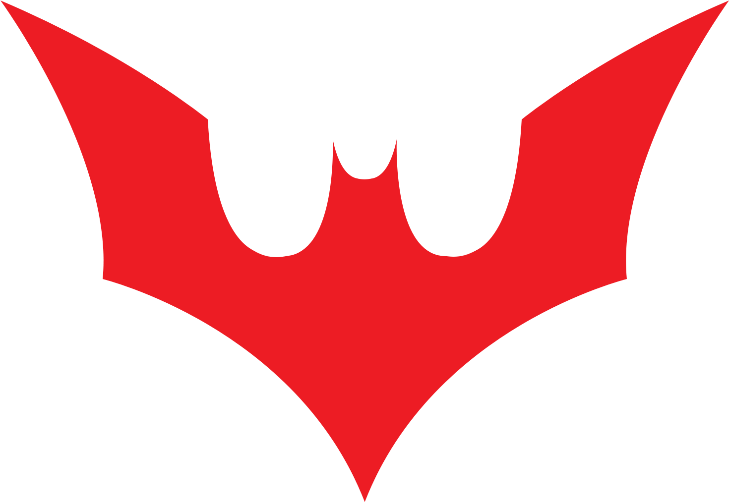 Batman Beyond Logo - Batman Beyond Logo Png (1600x1044)