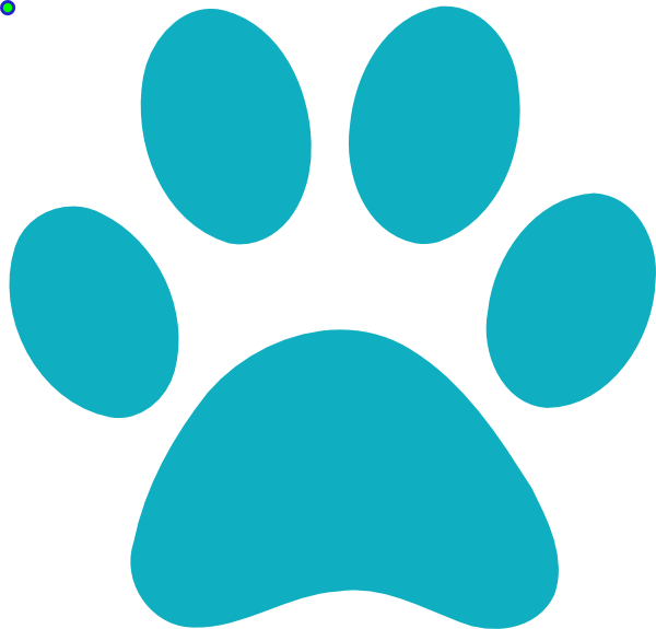 Purple Paw Print Transparent Background (600x575)