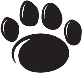 Penn State Paw Print Black Penn State York Psu Nittany - Penn State Paw Print (800x367)