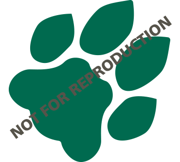 Use On Your Powerpoints Paw Print 39kb - Ohio University Bobcat Logo (370x332)