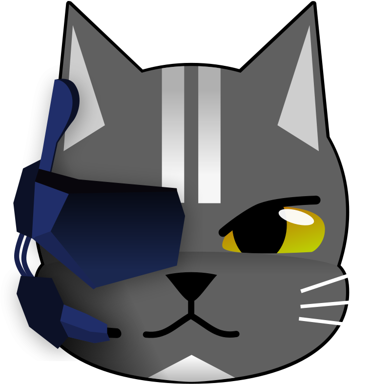 Futuristic Cat Free Vector - Futuristic Cat (900x900)