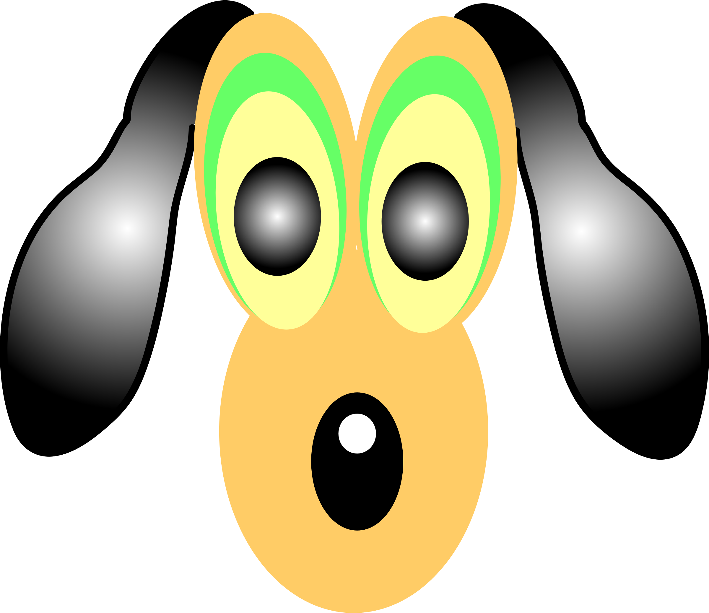 Dog,cartoon Free Vector - Dog (2400x2075)