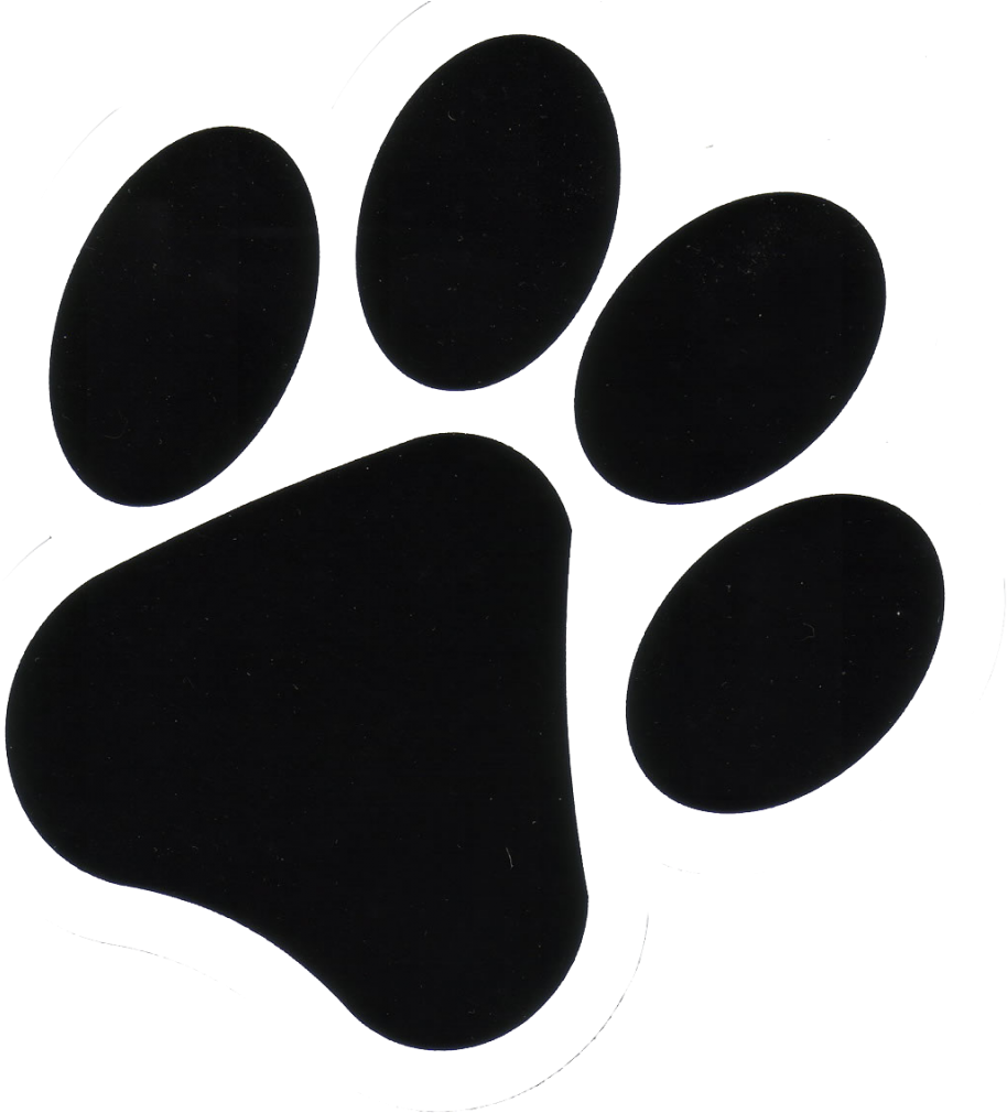 Dog Paw Footprint Puppy Clip Art - Dog Paw With Heart (948x1024)