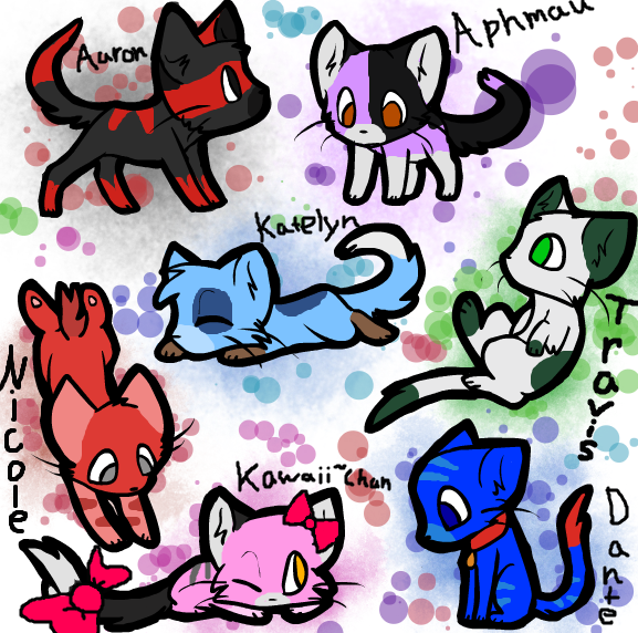 Mystreet Cat Fan Art By Sundaechan - Aaron As A Cat Mystreet (577x572)