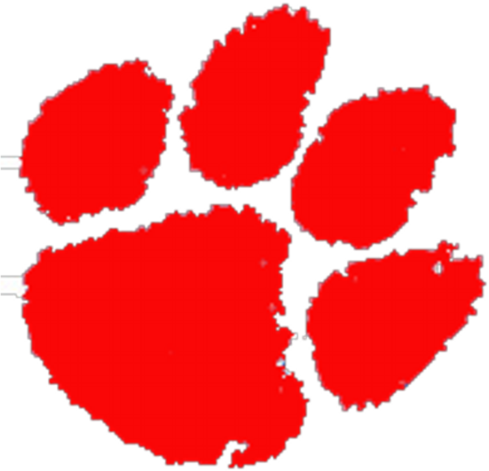 Ths Student Council - Clemson Tiger Paw (720x720)