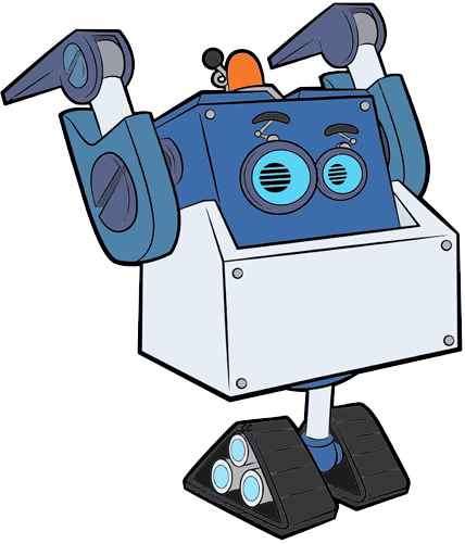 Whirly Ray Crush Jack - Ray Et Jack Rusty Rivets (428x501)