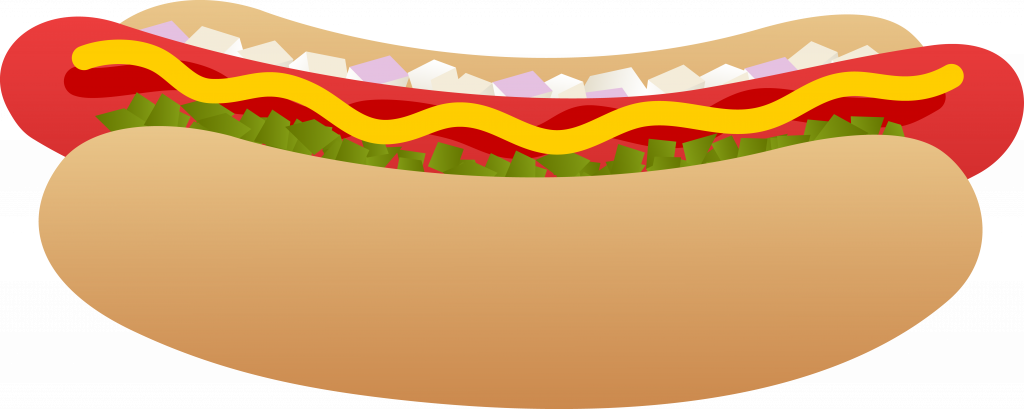Download Peachy Free Clipart Hot Dogs - Download Peachy Free Clipart Hot Dogs (1024x409)