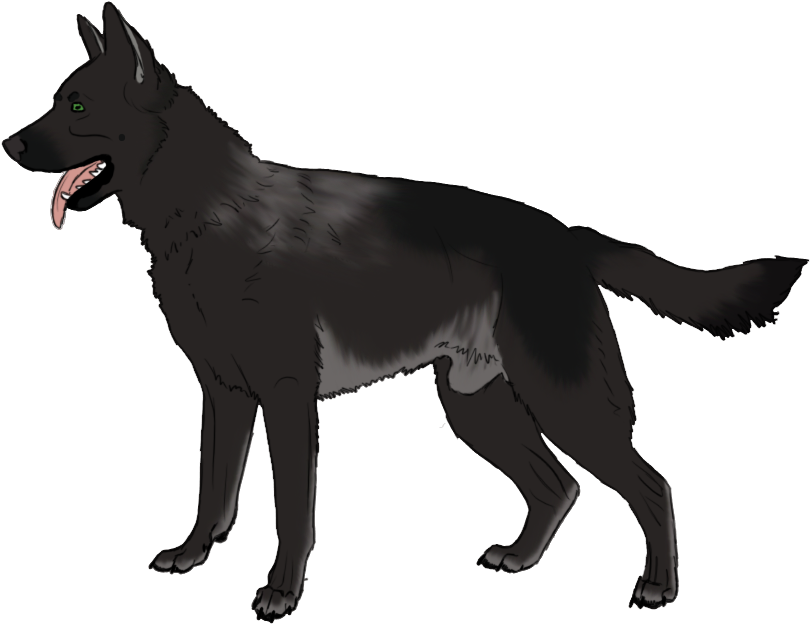 Wbs Kackle Prince By Angry Dog For Life On Clipart - German Shepherd (1000x667)