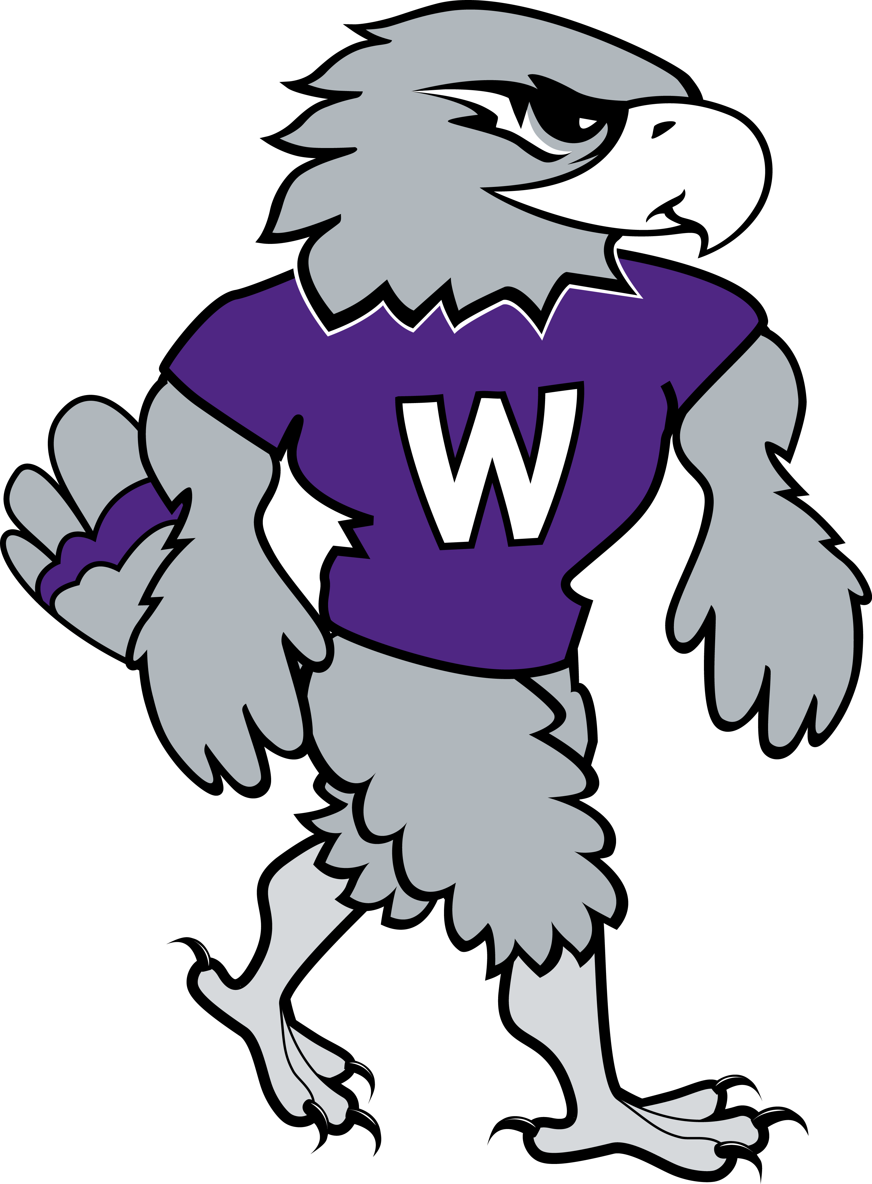 Willie Logos - University Of Whitewater Mascot (3046x4136)