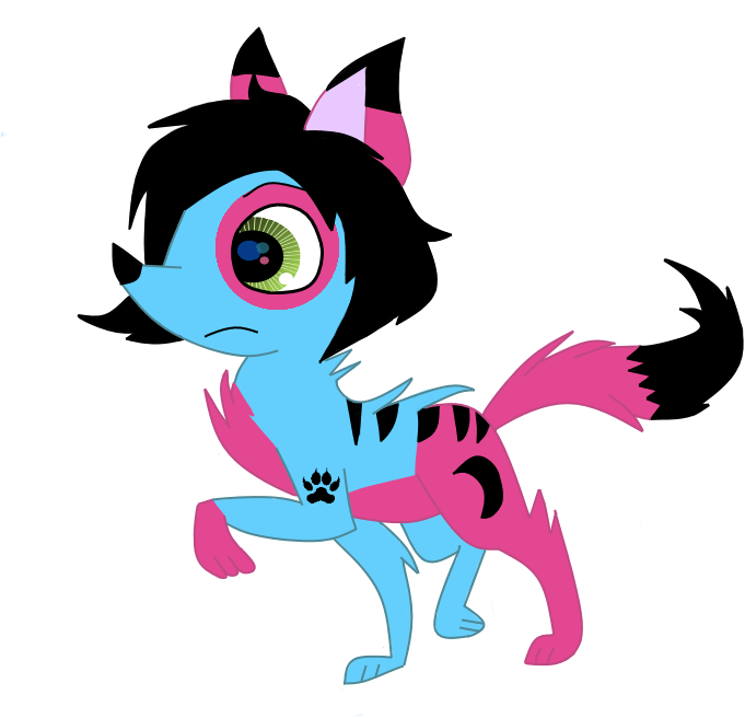 Varg45 2 1 Lps Moon Paw Wolf By Varg45 - Paw (717x668)
