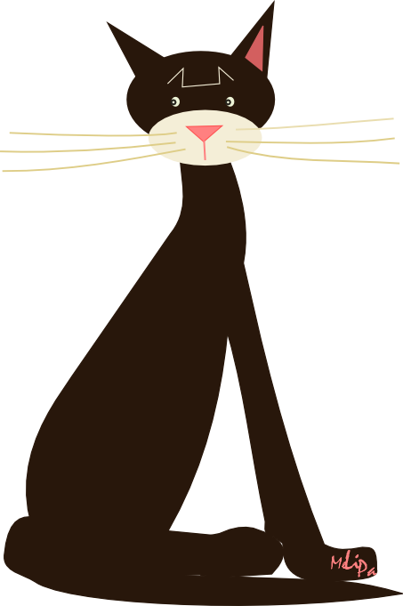 Cat Graphic - Cat Graphic Png (453x681)