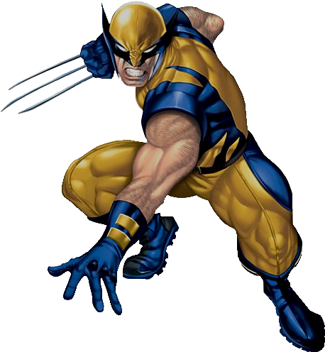 Download Wolverine Free Png Photo Images And Clipart - Roommates Wolverine Peel &amp; Stick Giant Wall (500x500)
