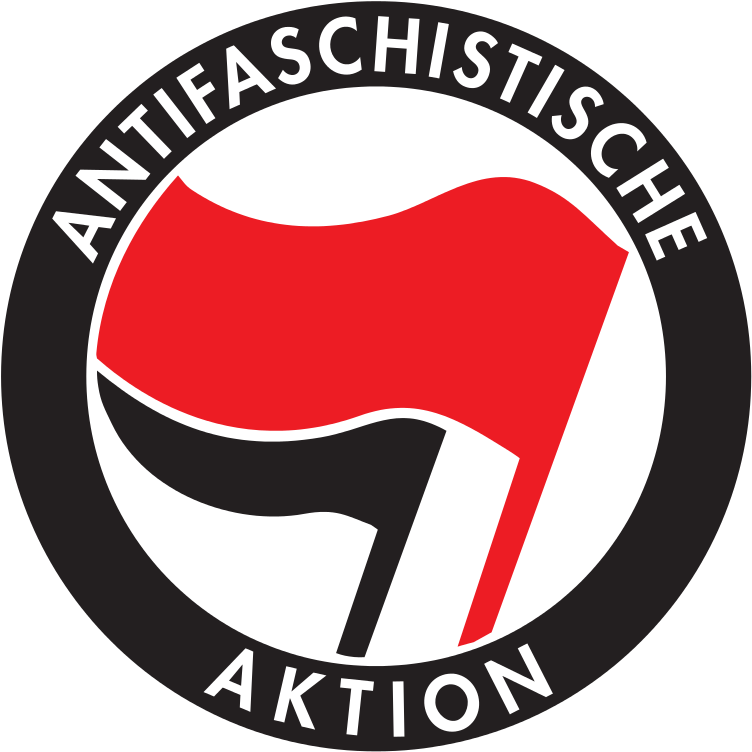 Antifa Flag - Antifa Logo Png (768x768)