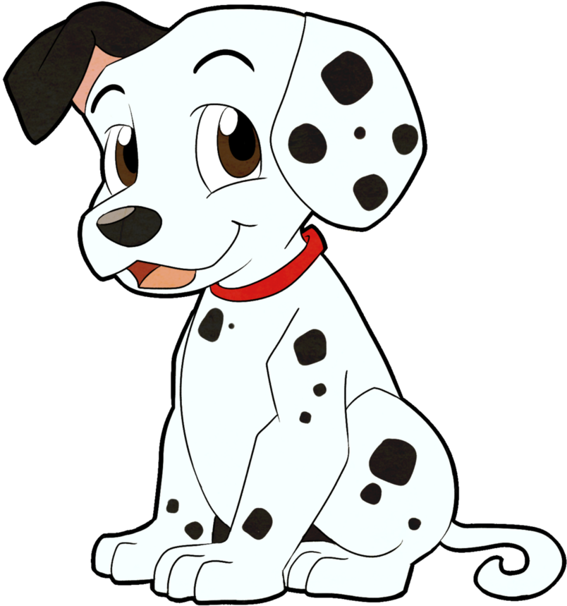 101 Dalmations Clip Art - 101 Dalmatians Dog Paws (856x933)